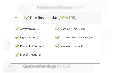 ABIM Internal Medicine Board Exam Blueprint categories MKSAP Alternative: American Board of Internal Medicine Blueprint Categories Cardiology